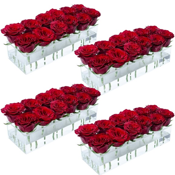 Other - Elegant Red Rose Arrangements